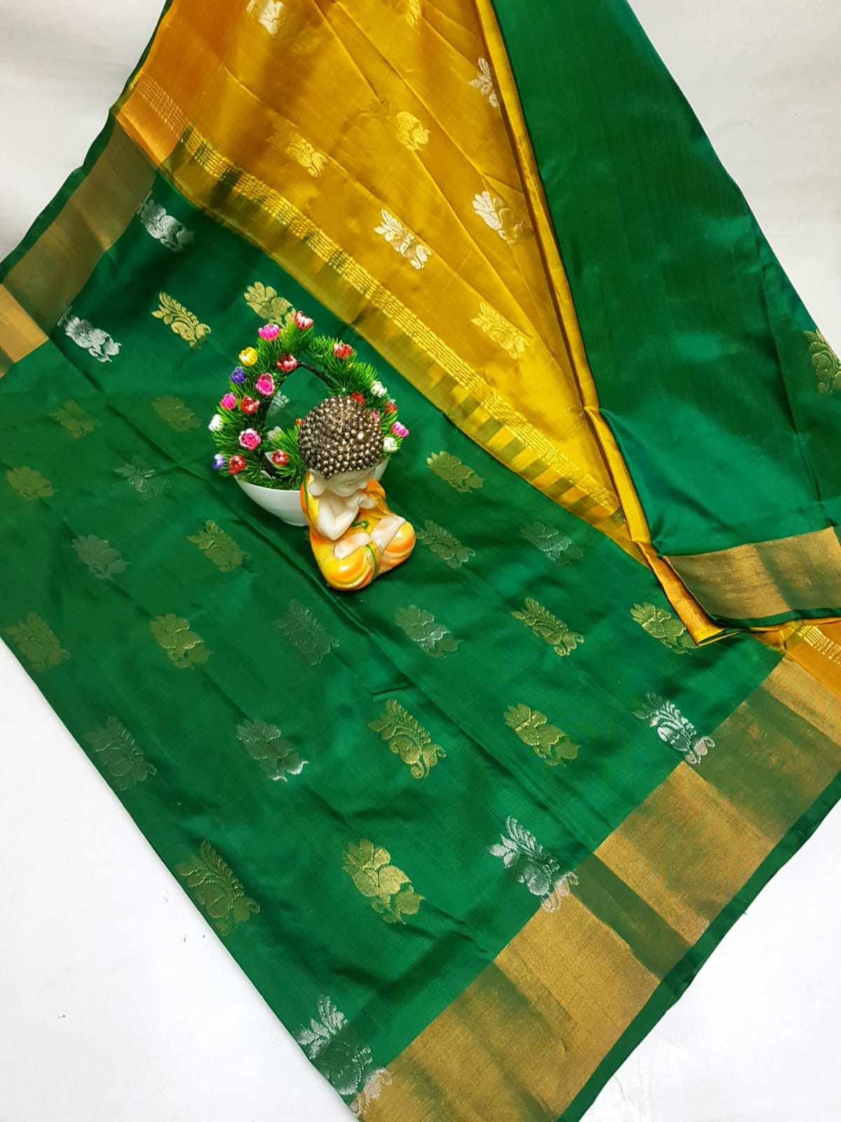 UshaVeena | Pure silk uppada saree