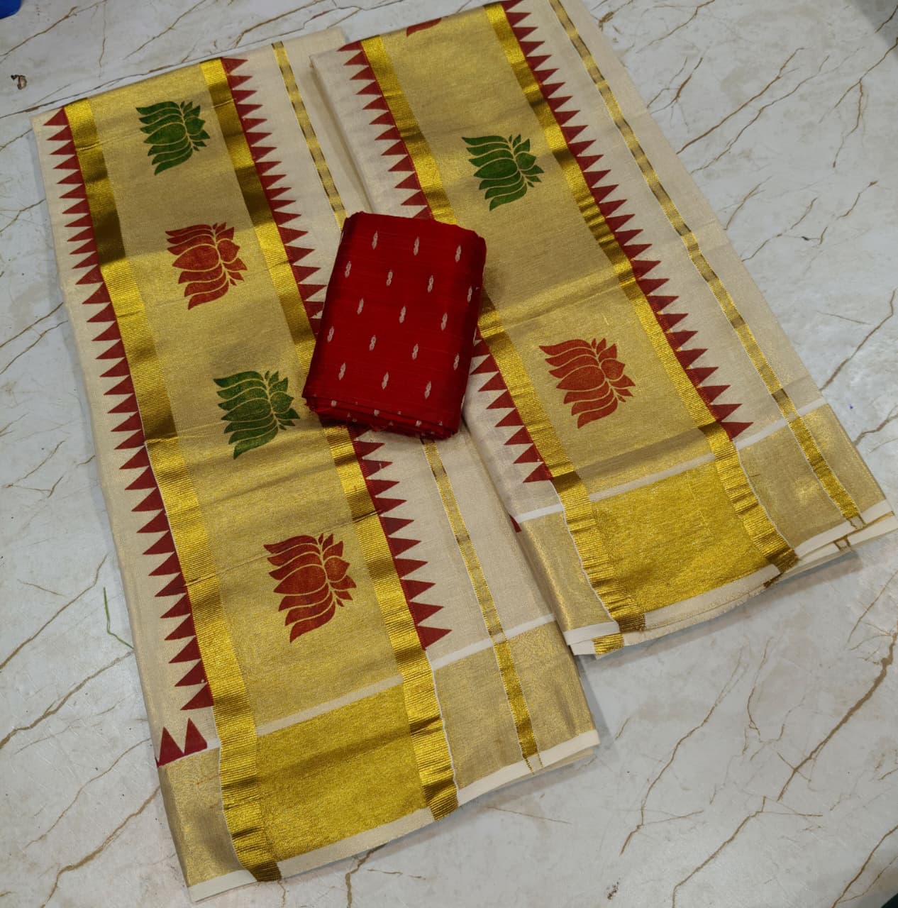Pure cotton kasavu