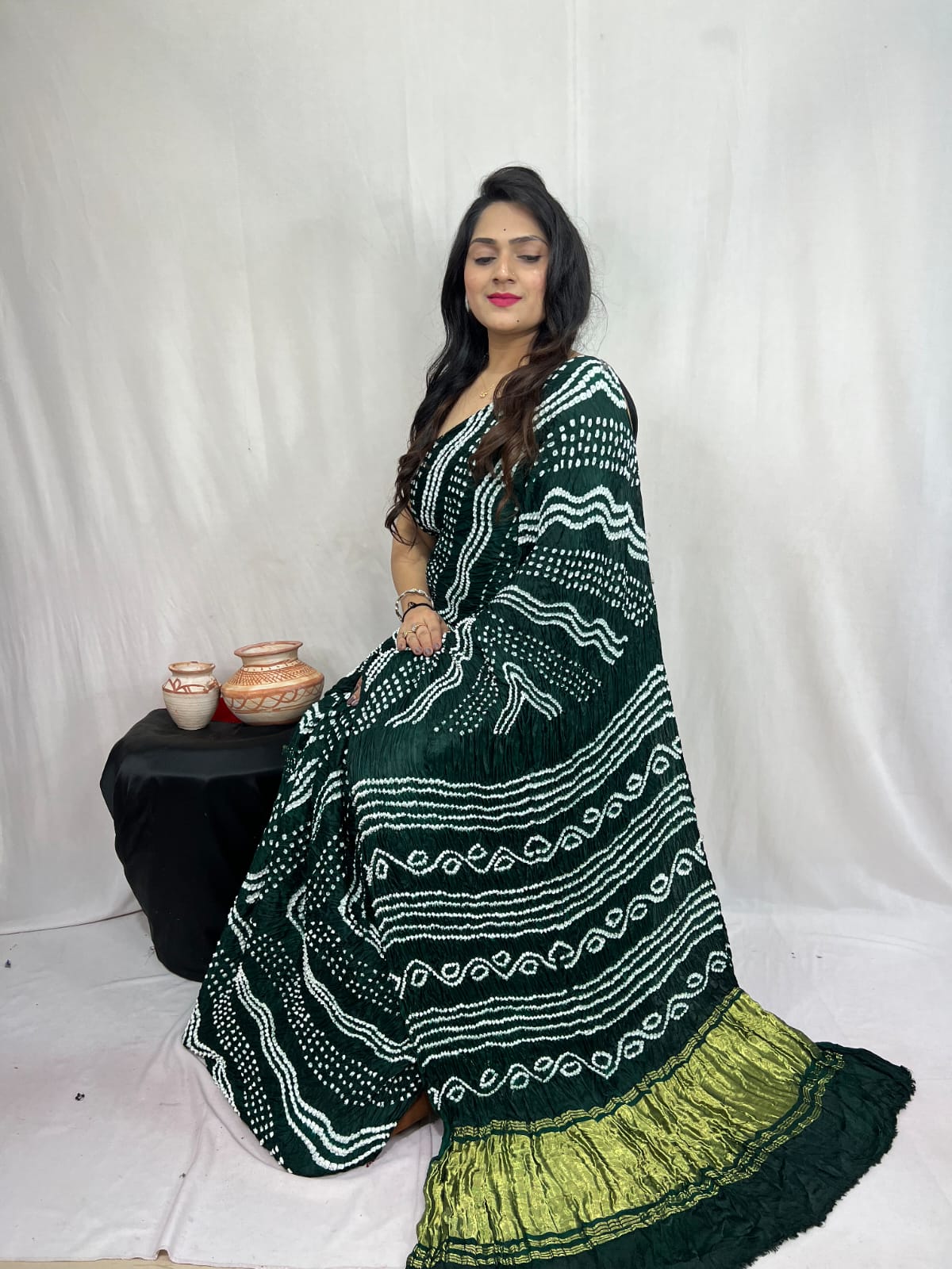 Ashshya | Bandhej Saree