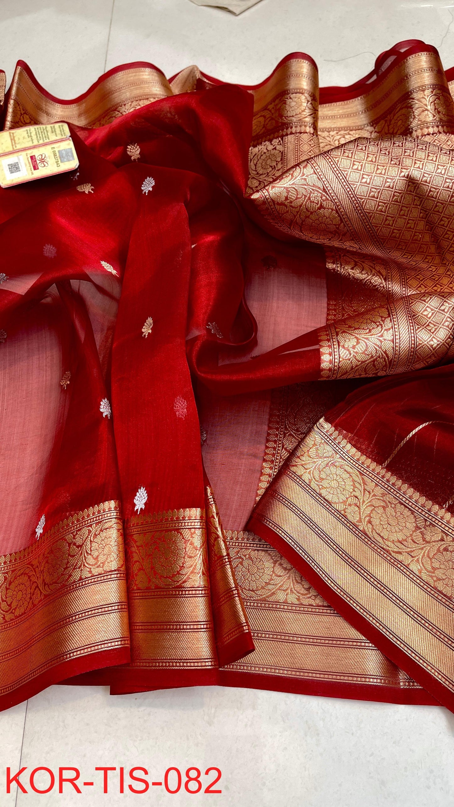 Banshika | Tissue banarasi Saree