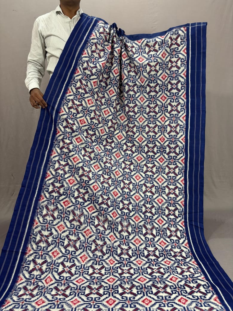 Trivenika | Cotton Telia Rumal Saree