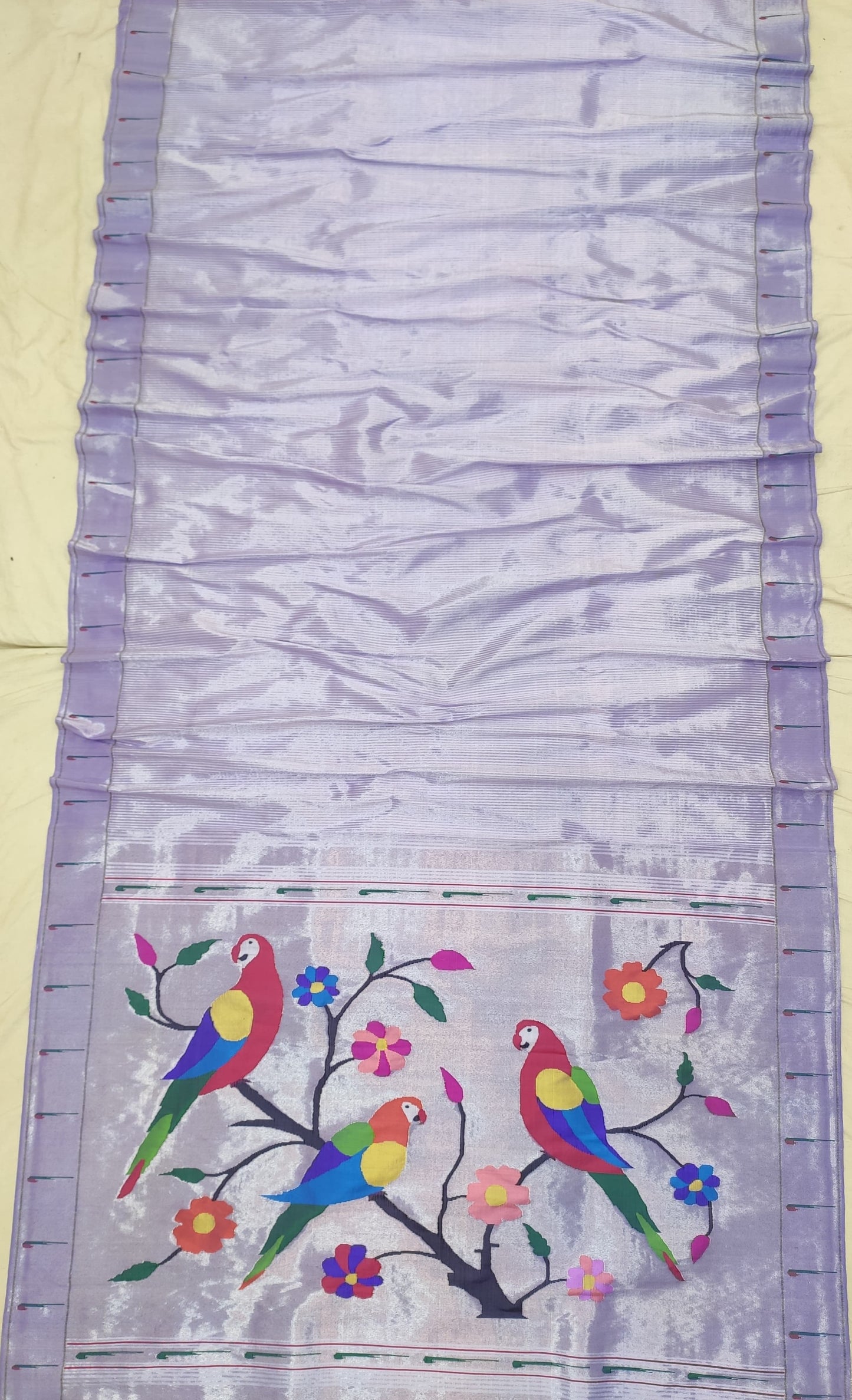 Sinyara | Single Muniya Paithani Silk Saree