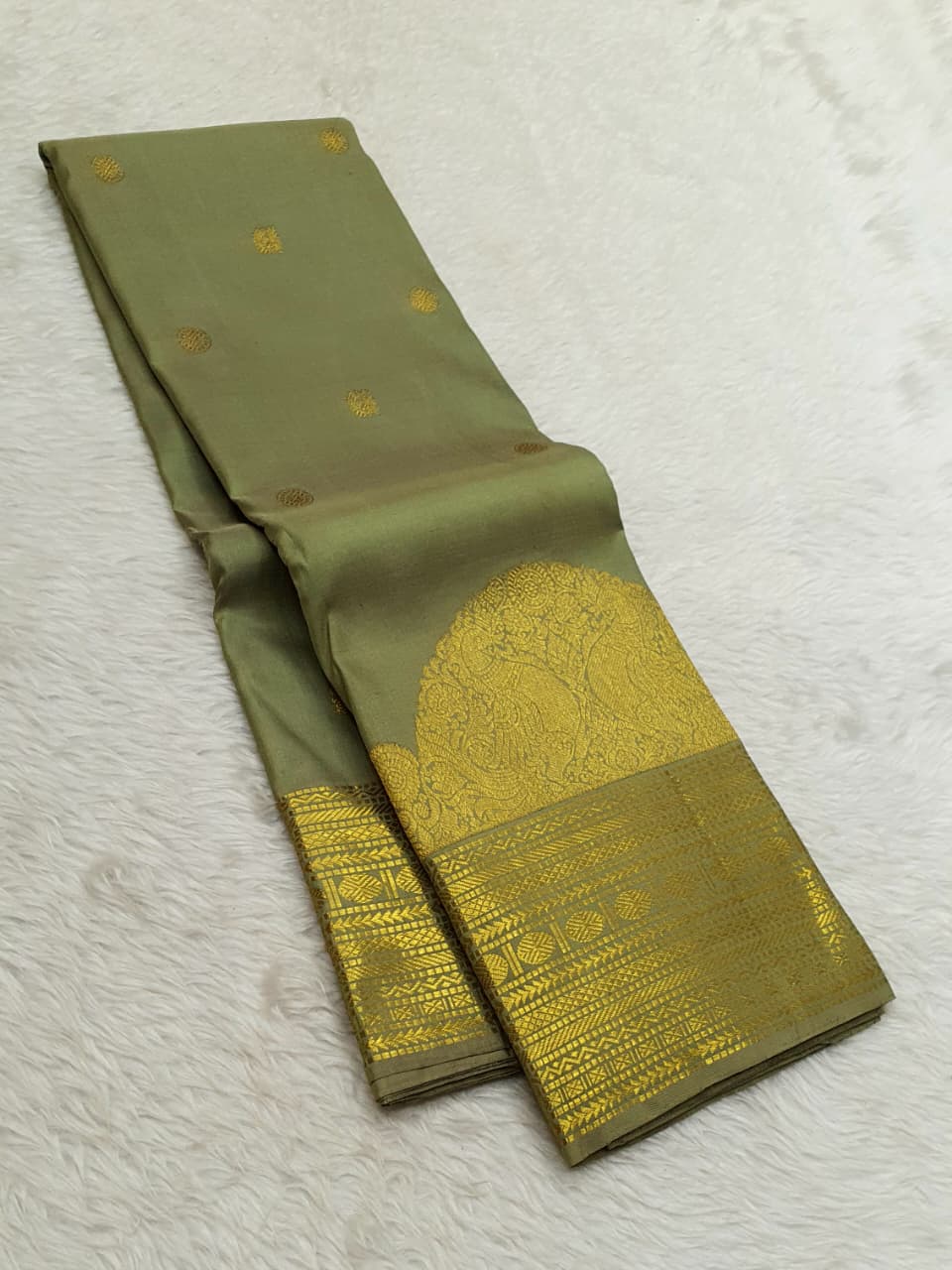 Bhusupra | 2G Kanjeevaram Pure silk saree