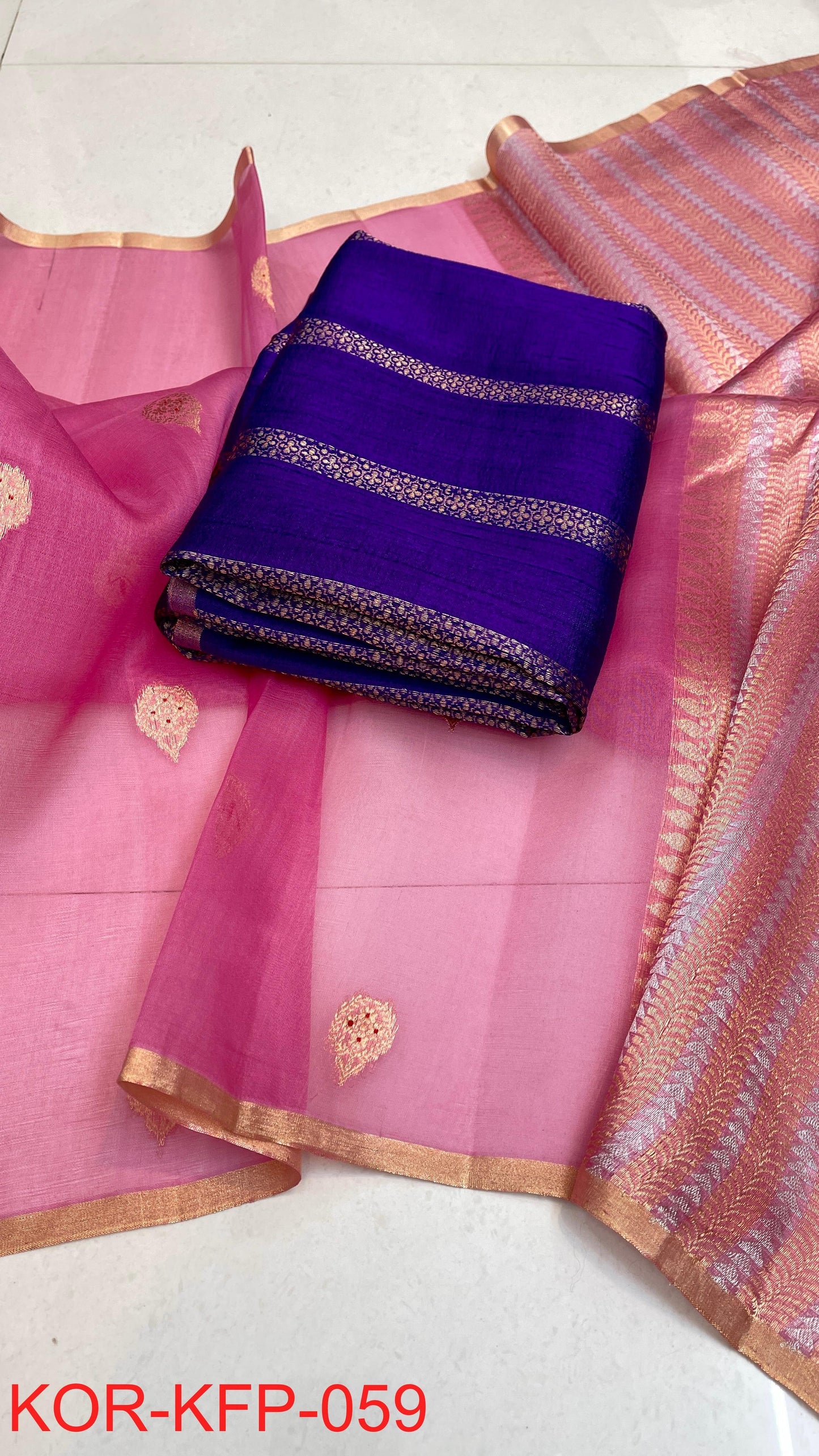 Baya | PURE KORA SILK SAREES