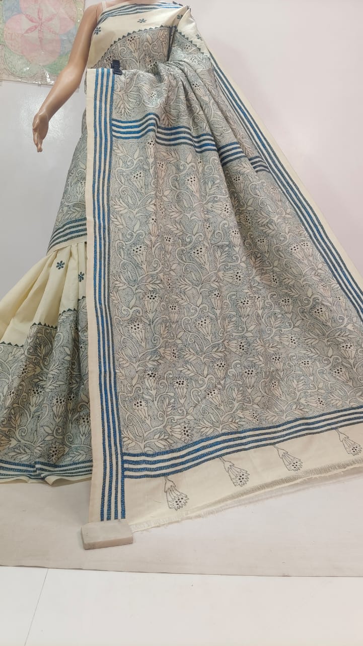 Pure Tassor kanthastich
with bp
Silk mark certified