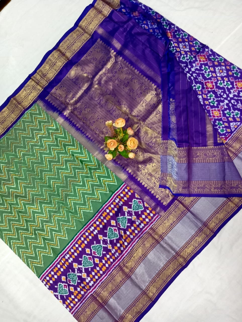 Izumi | Pochampally Ikkat silk saree