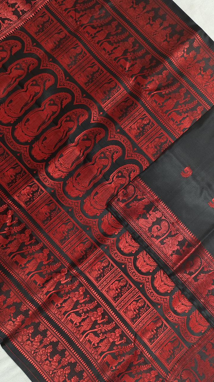 Balushaali | Meenakari baluchari saree