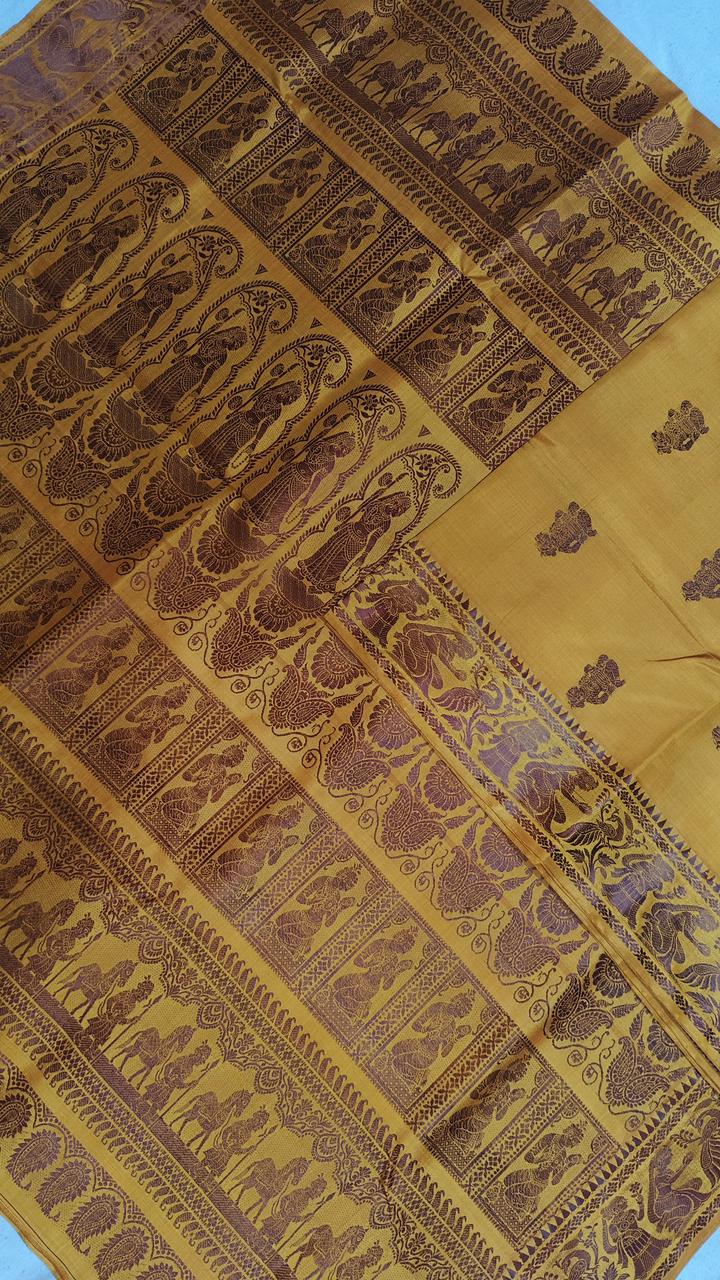 Balurika | Meenakari baluchari saree