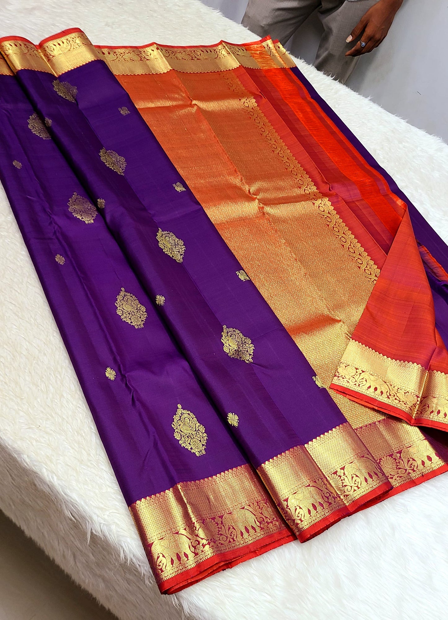 Sellandiamman | 1G Gold Kanjeevaram Saree