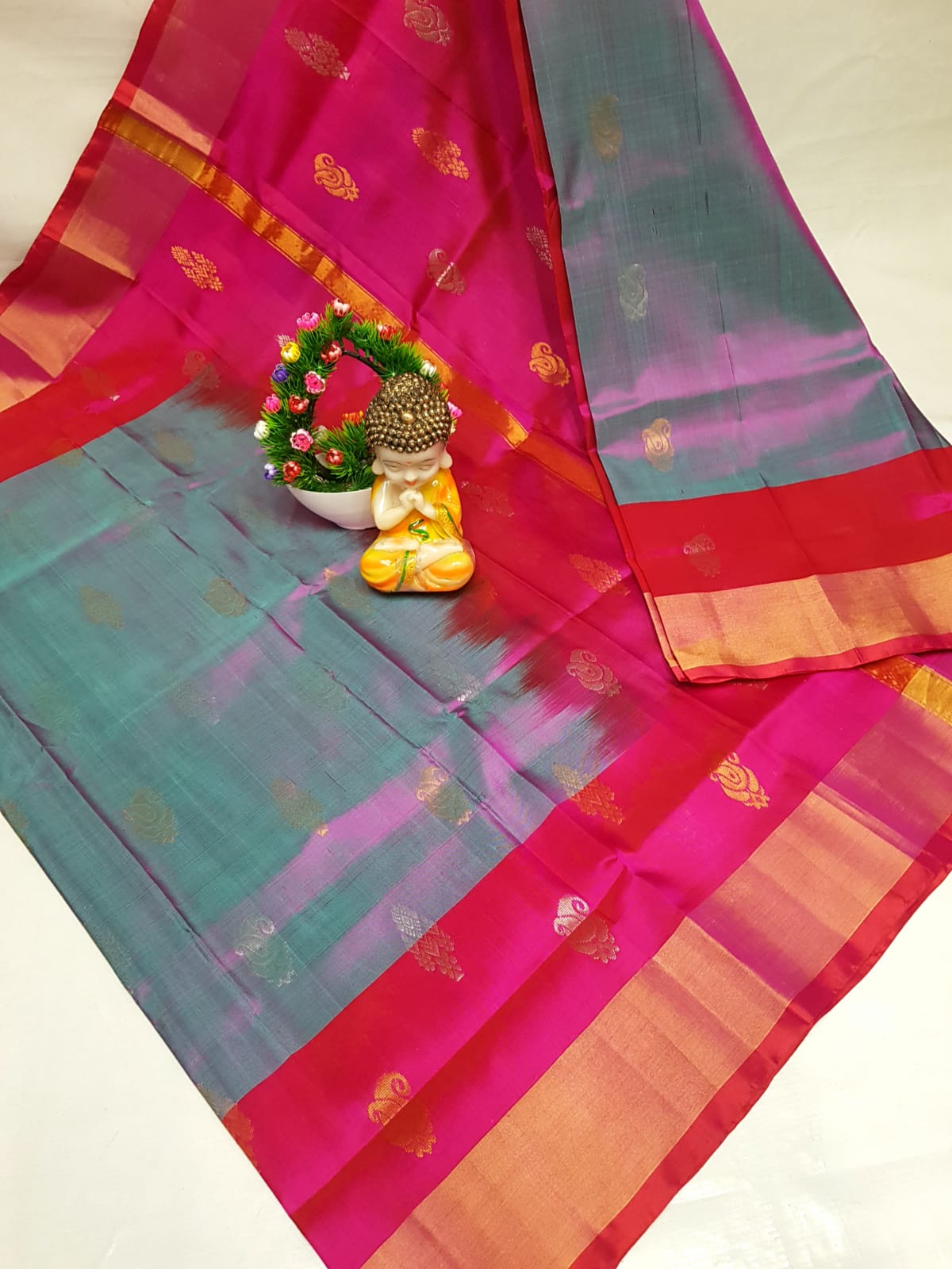 UdayaRuchi | Pure silk uppada saree