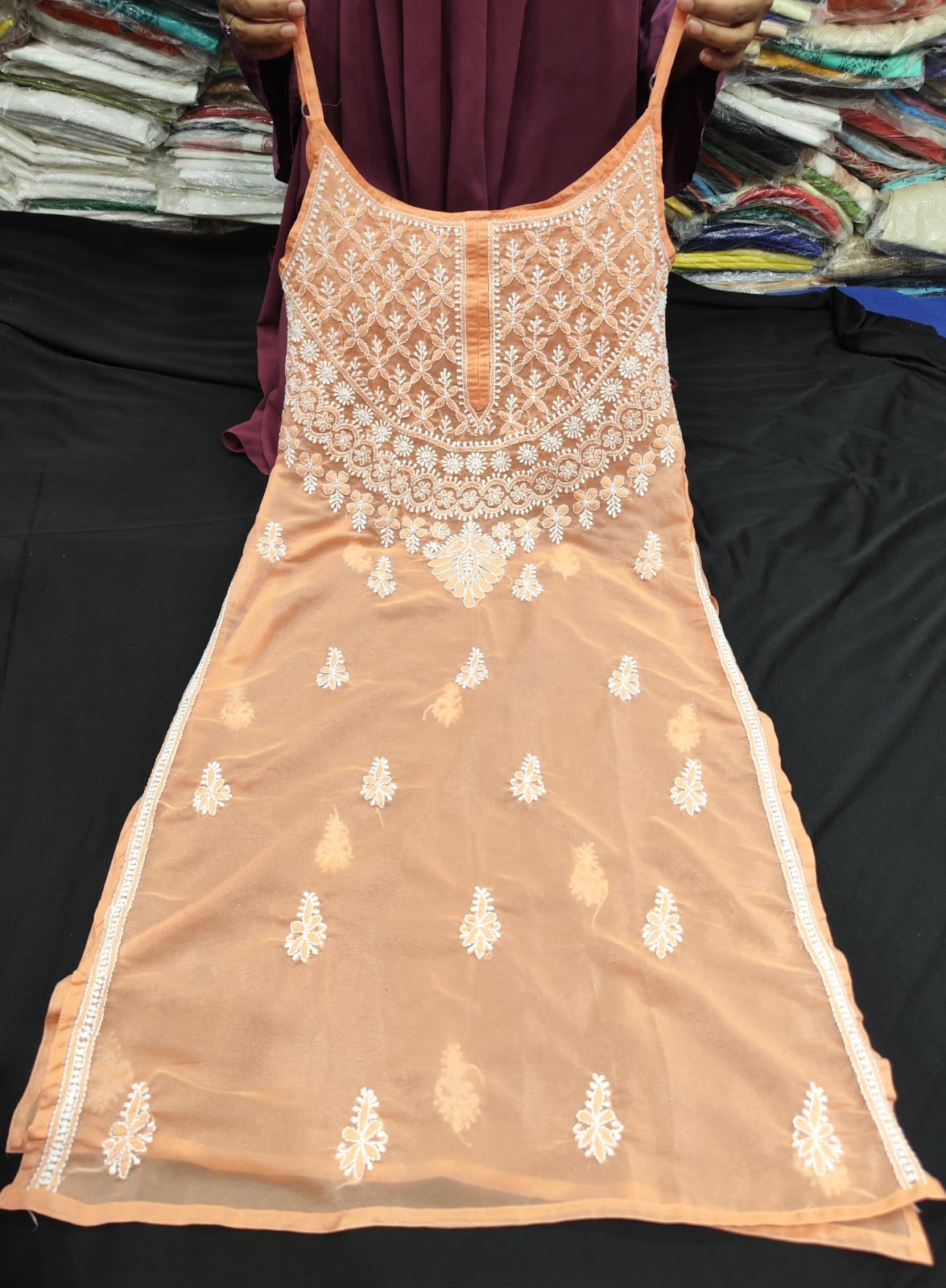 Chidanya | Chikankari Spaghetti Kurta