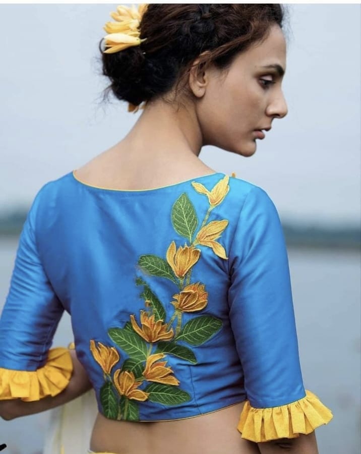 Chiasree | embroidered blouse