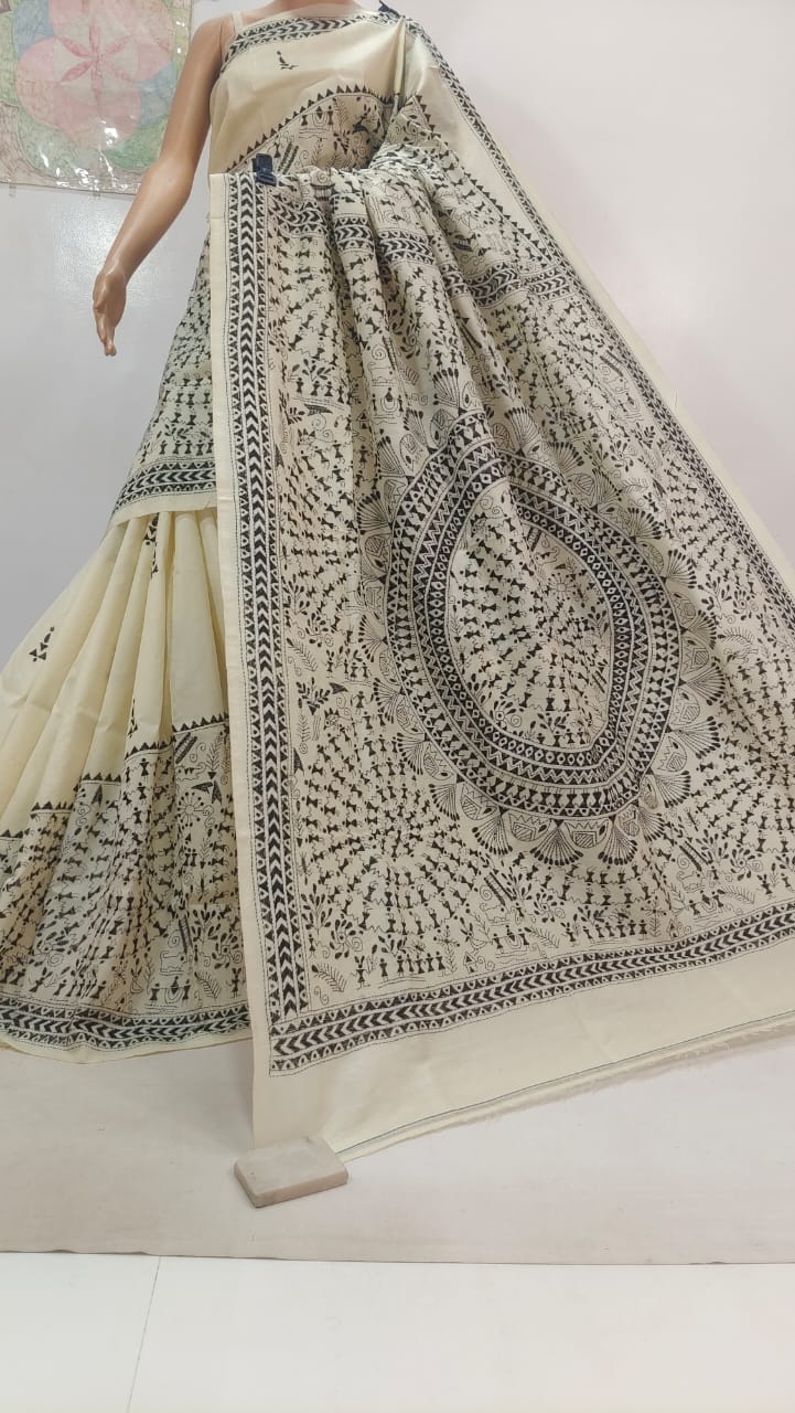 Pure Tassor kanthastich
with bp
Silk mark certified
