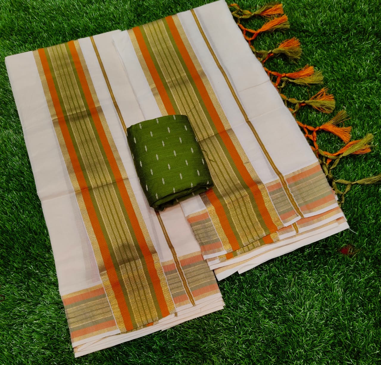 Pure cotton kasavu