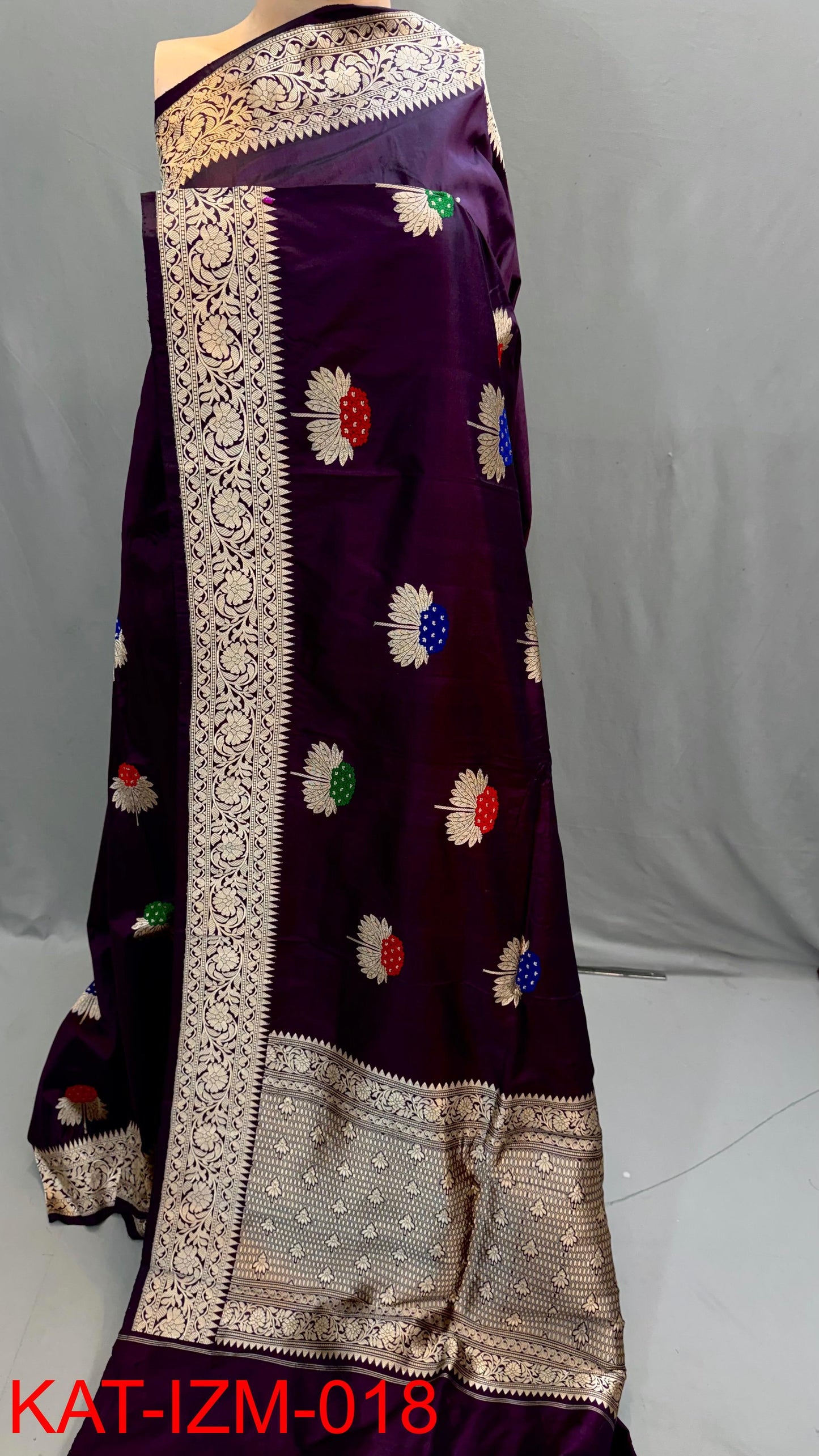 Aaradhyaka | Banarasi Katan Silk Saree