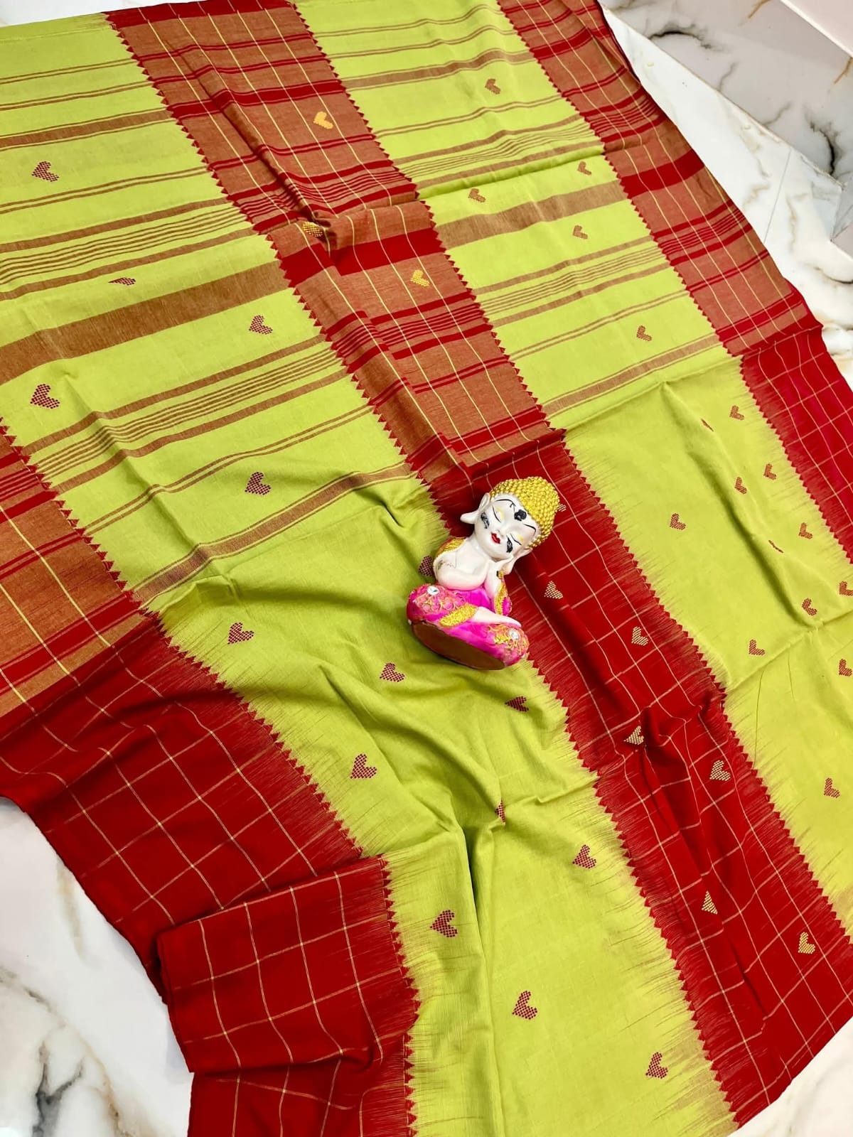 Deepati | Dhonekhali Cotton Saree