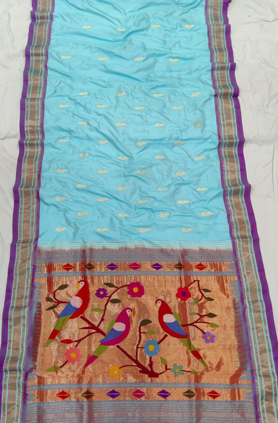 Praunika | Yeola Paithani Pure Silk Saree