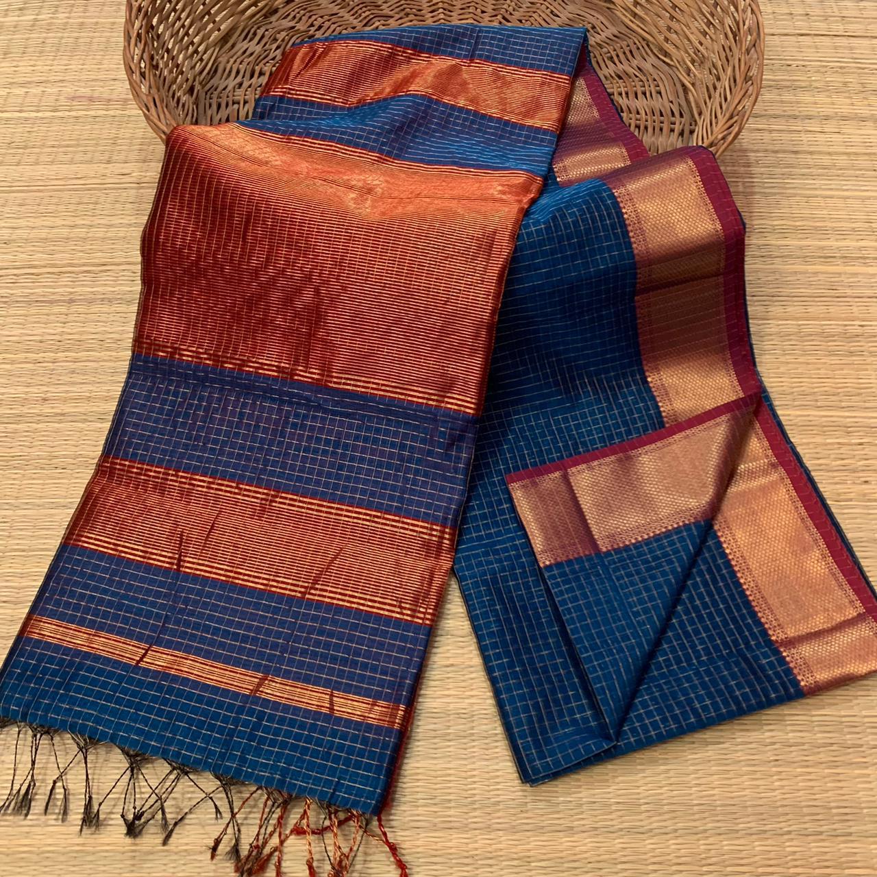Moksh | Cotton Silk Maheshwari