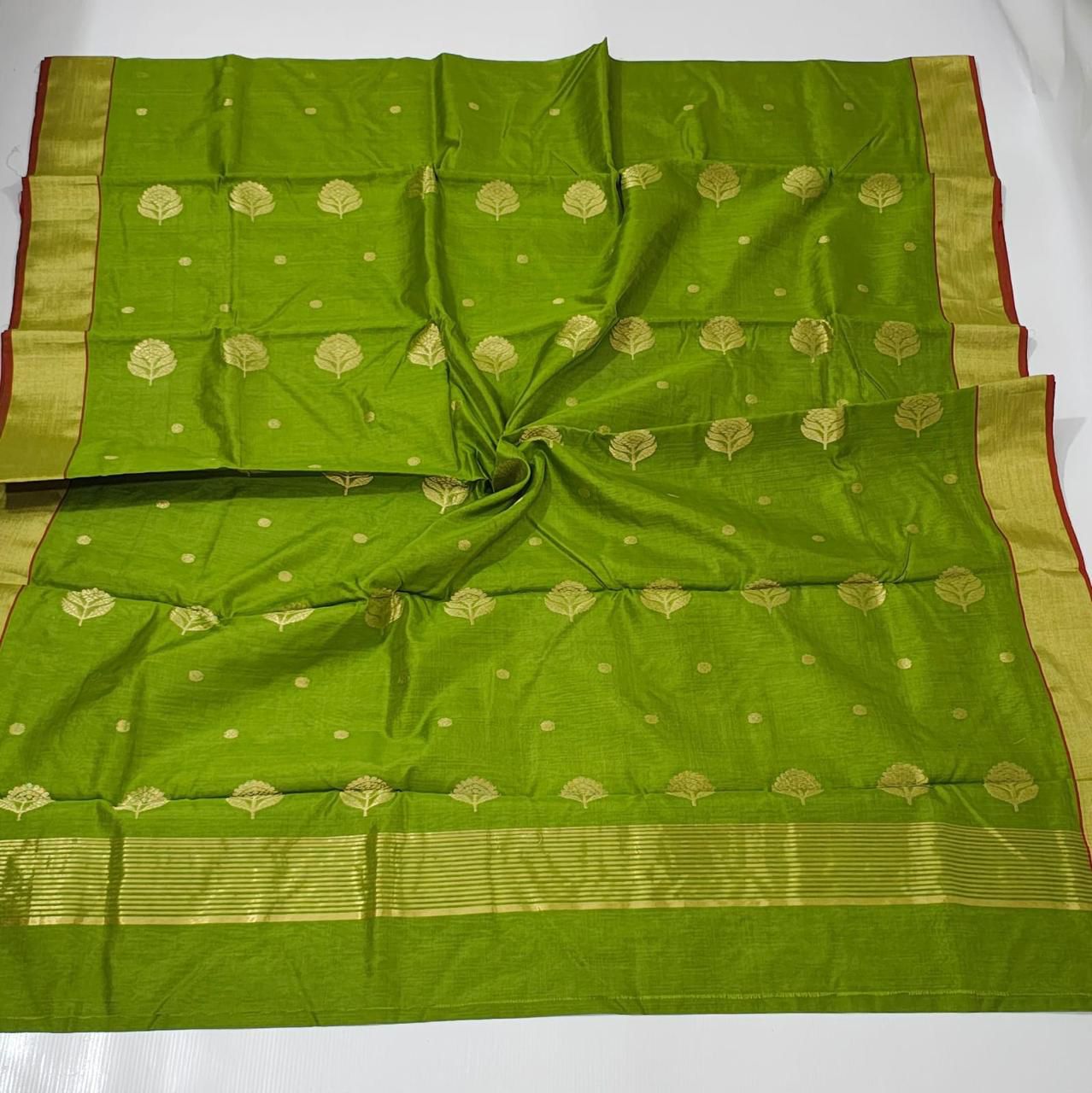 Chandrabhaga | Cotton Silk Chanderi Saree