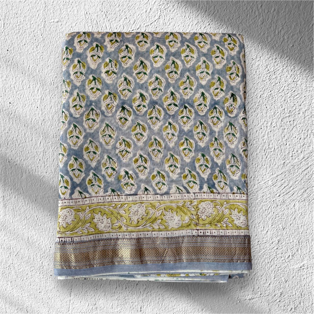 Mitali | Block prints on cotton silk