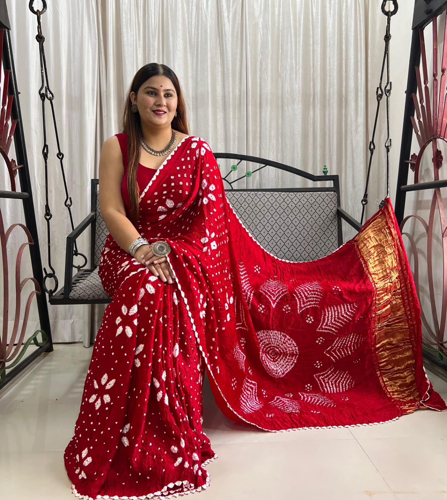 Anasana | Shibori on Modal Silk