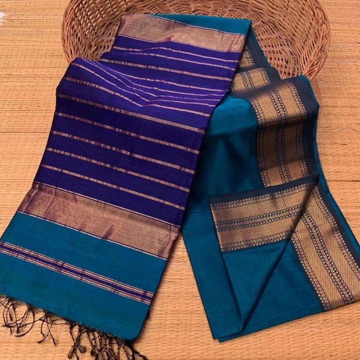 Manohar | Cotton Silk Maheshwari