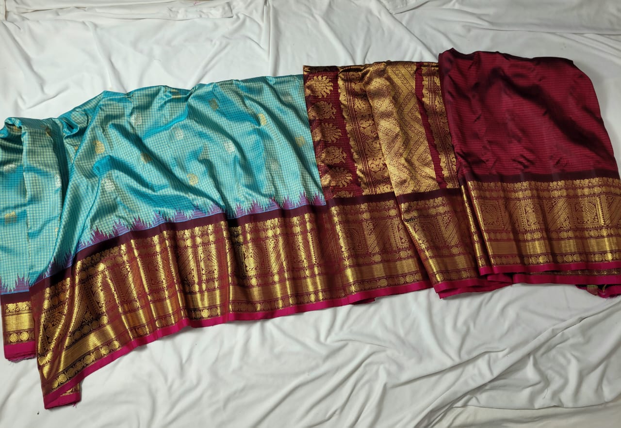 Abhanjali | Pure Pattu Gadwal Sarees