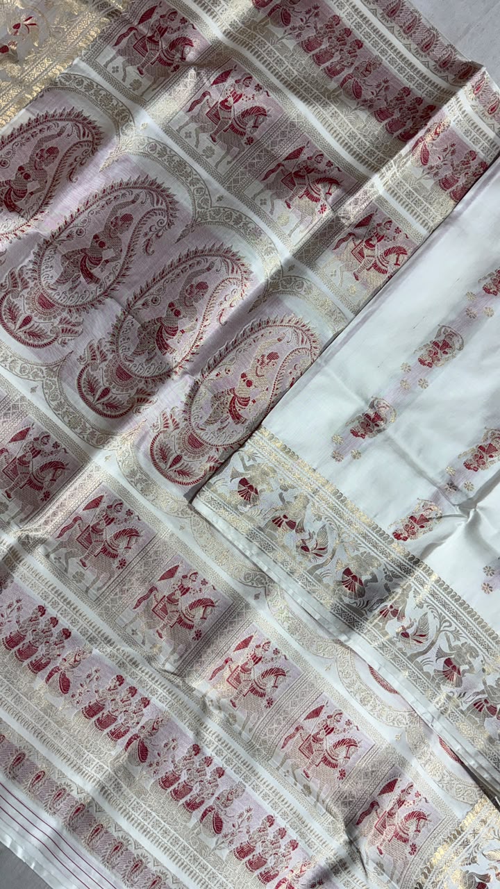 Swarnachari saree.
Material silk with bp.
With silkmark.