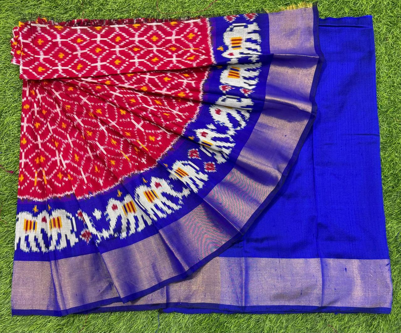 Bhavsana | Pochampally Ikat silk saree