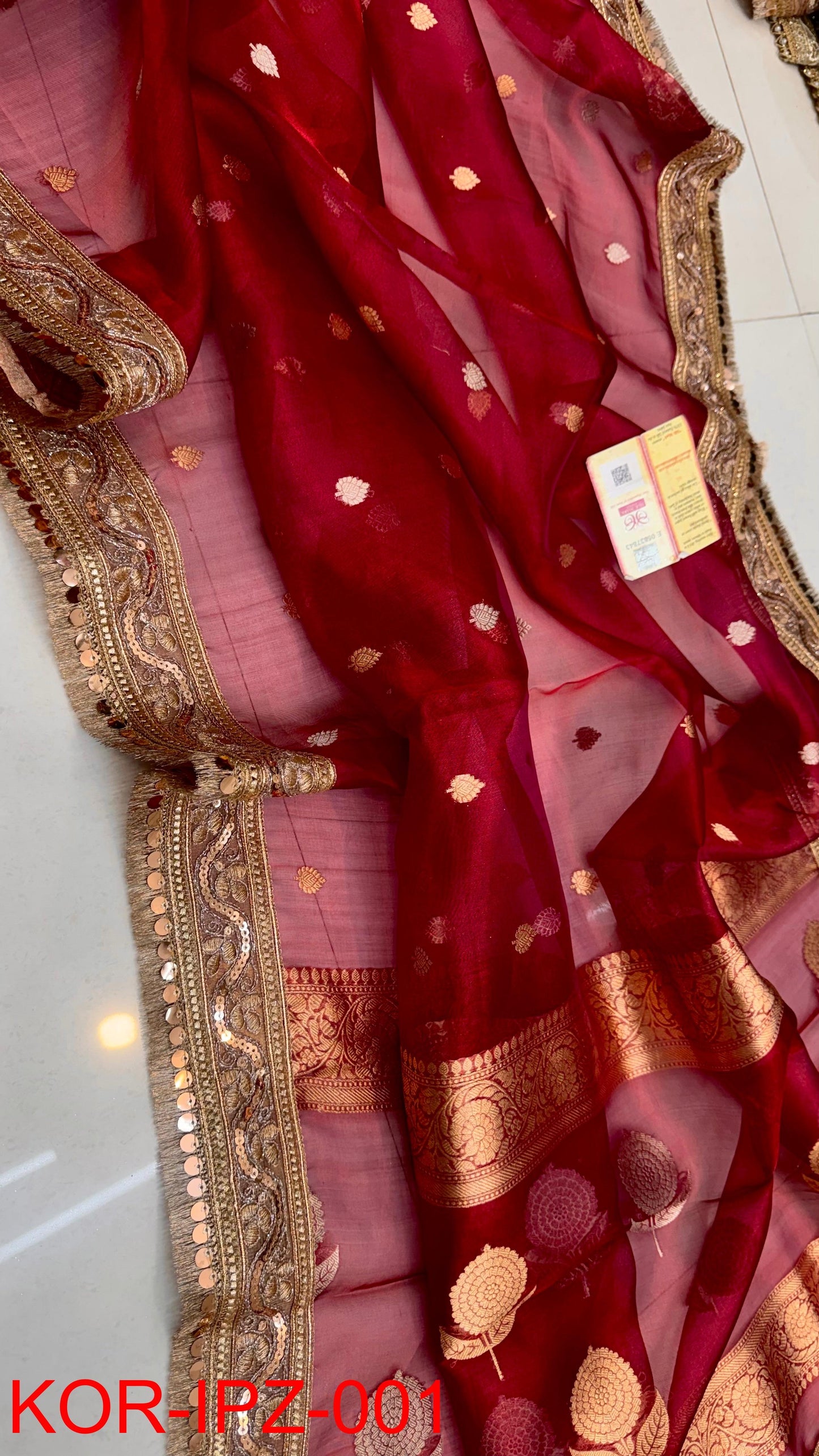 Aaratijaya | Banarasi Tissue Silk Saree