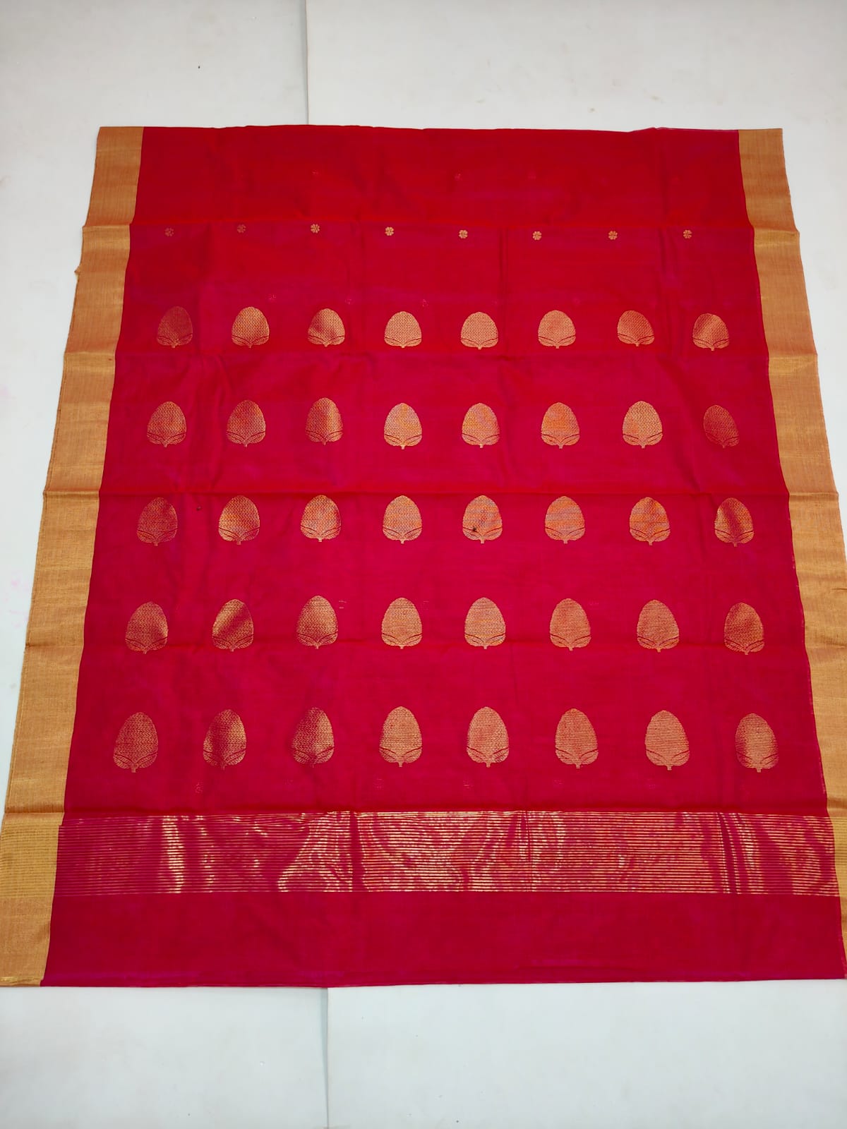 Silk y cotton
Chanderi
saree