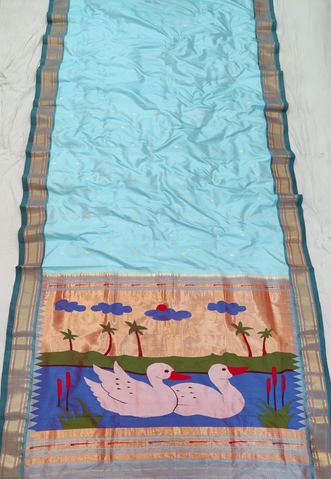 Parnavitha | Yeola Paithani Pure Silk Saree