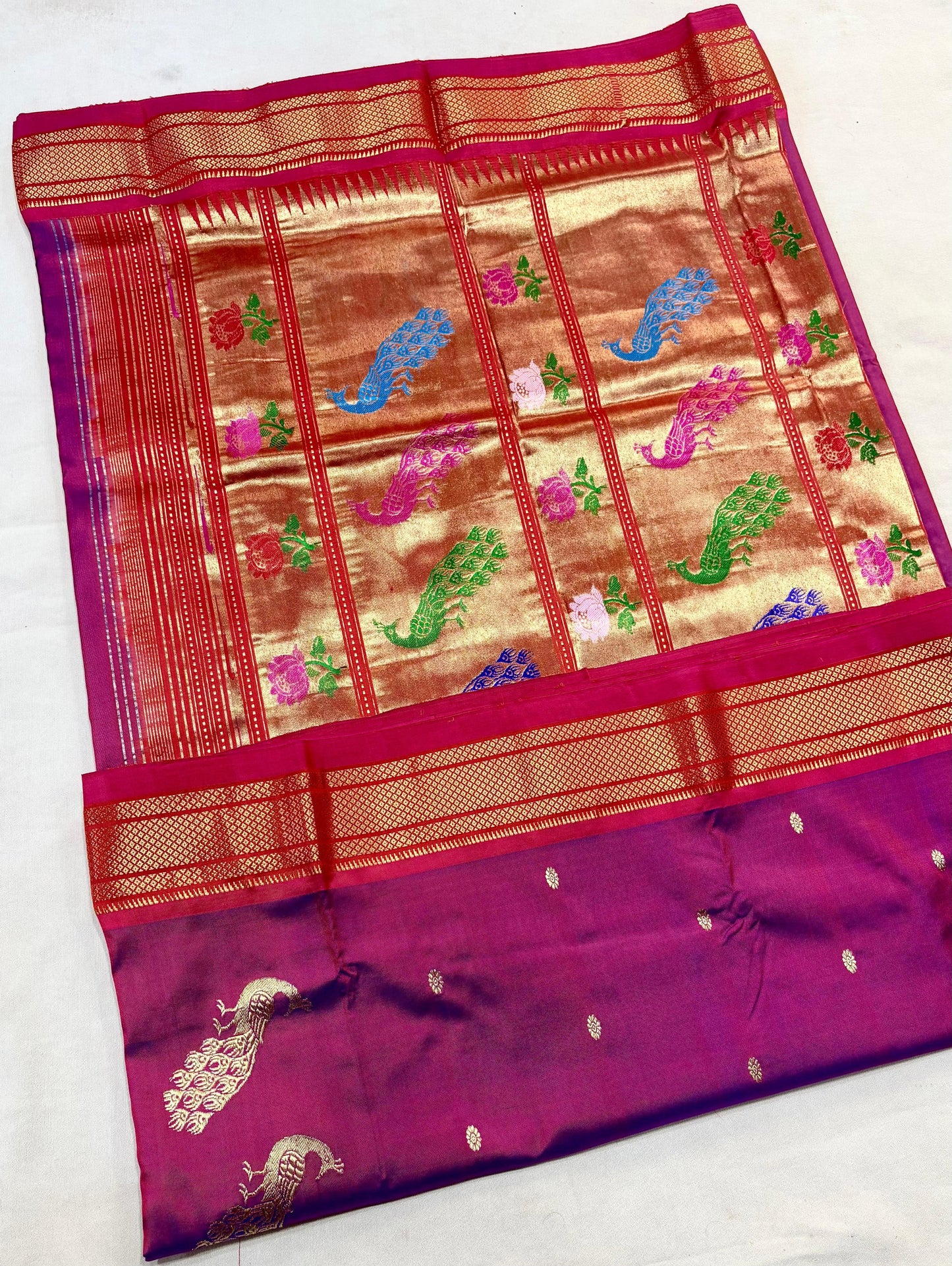 Riyavani | Pure handloom silk paithani