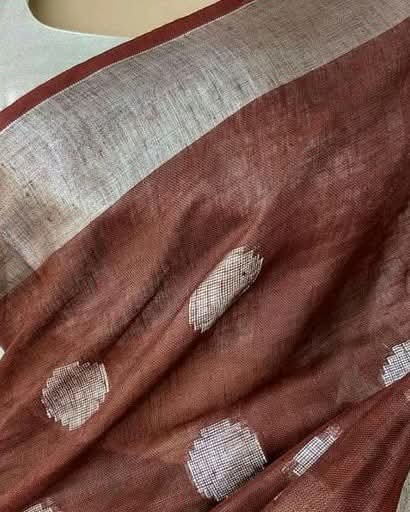 Lishvikaa | Linen Cotton Saree