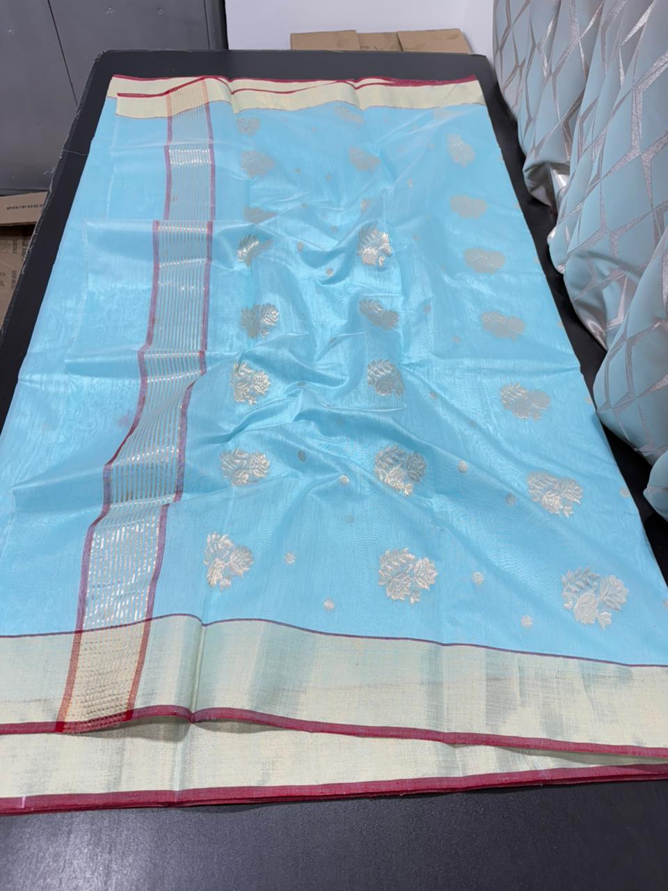 Chandrith | Cotton Silk Chanderi Saree