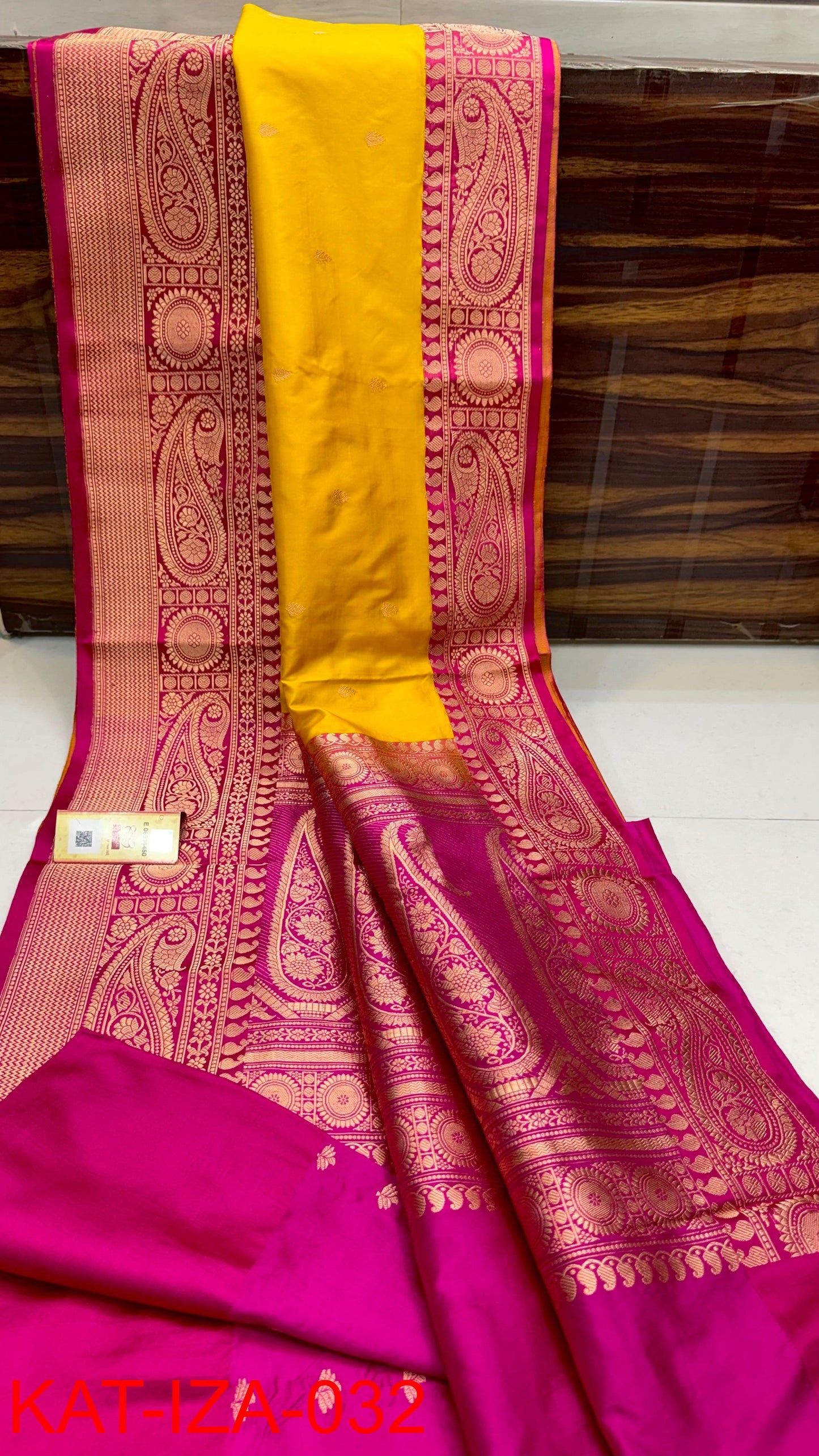 Aadhyaisha | Banarasi Katan Silk Saree