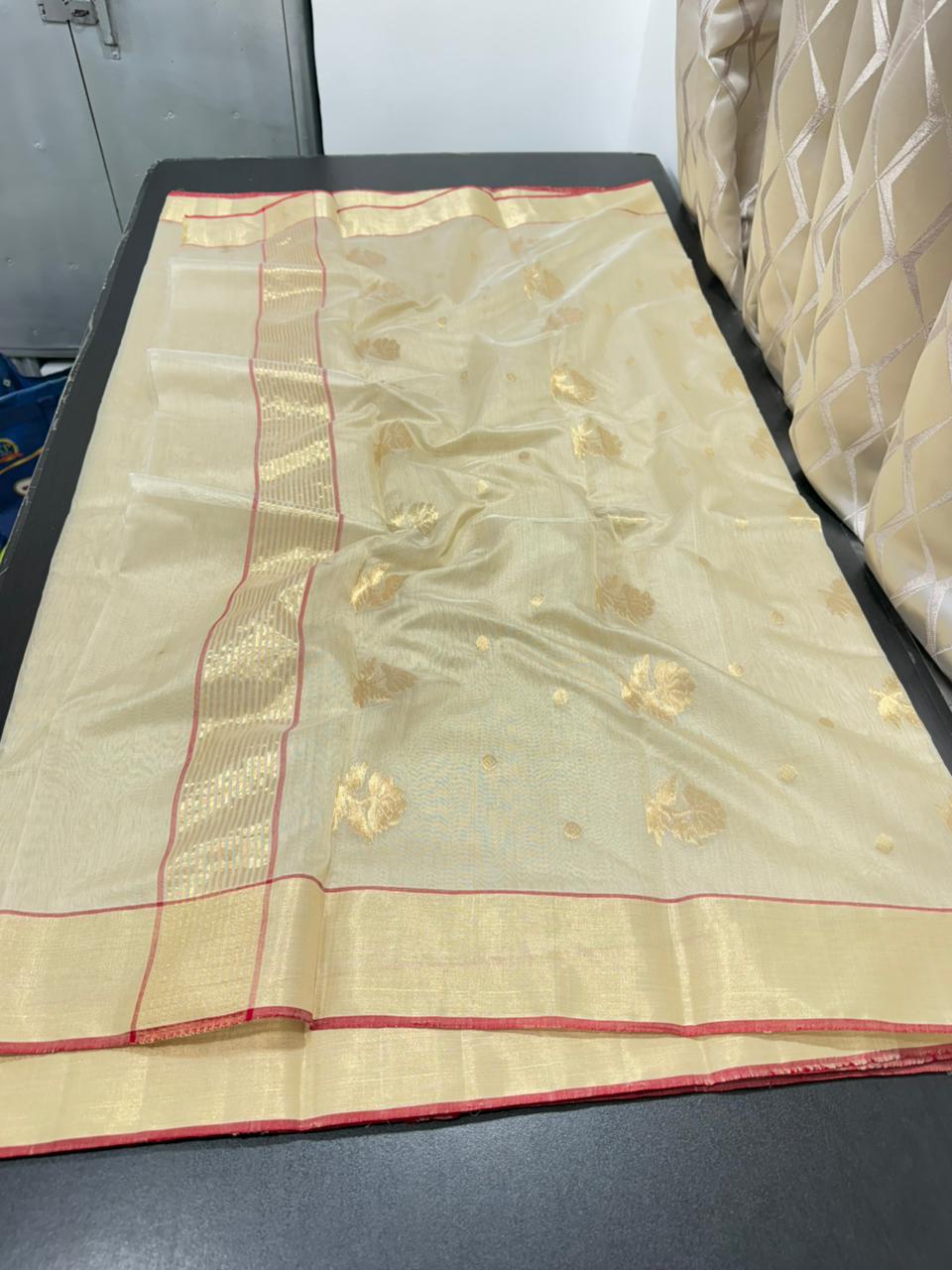 Chandrayya | Cotton Silk Chanderi Saree