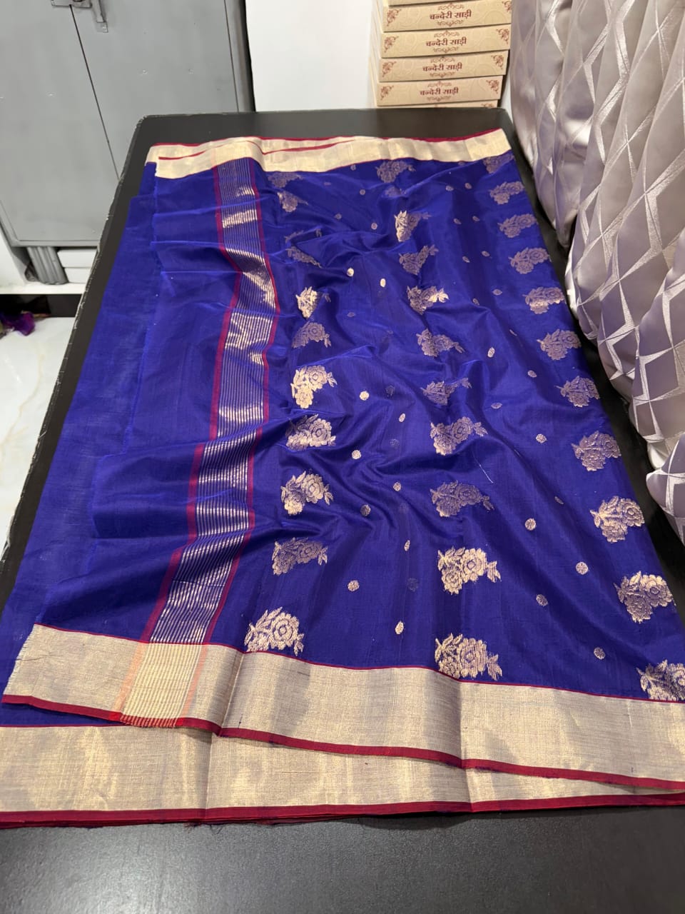 Chandaprabha | Cotton Silk Chanderi Saree