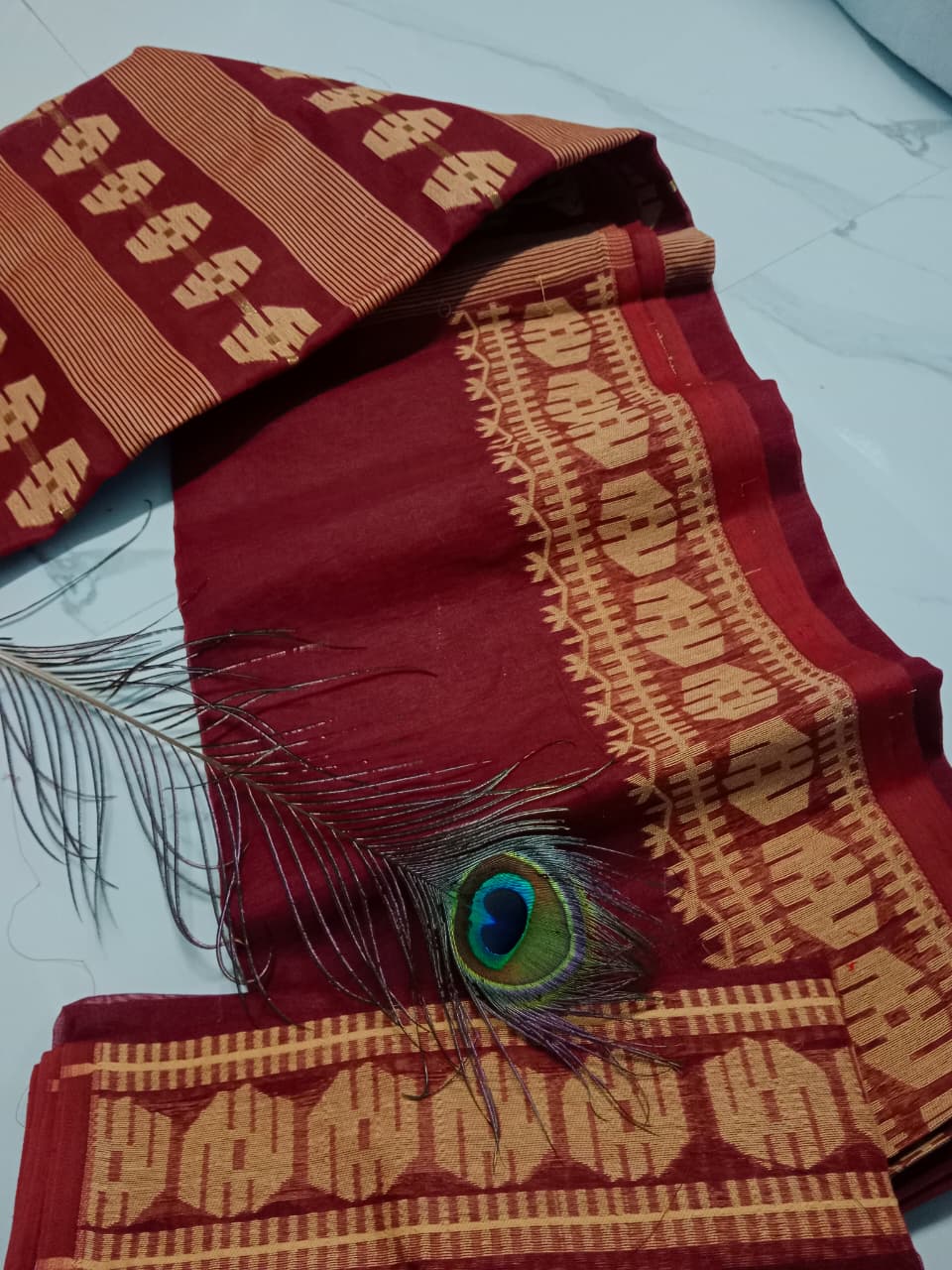 Jamyra | Soft Cotton Jamdani Saree