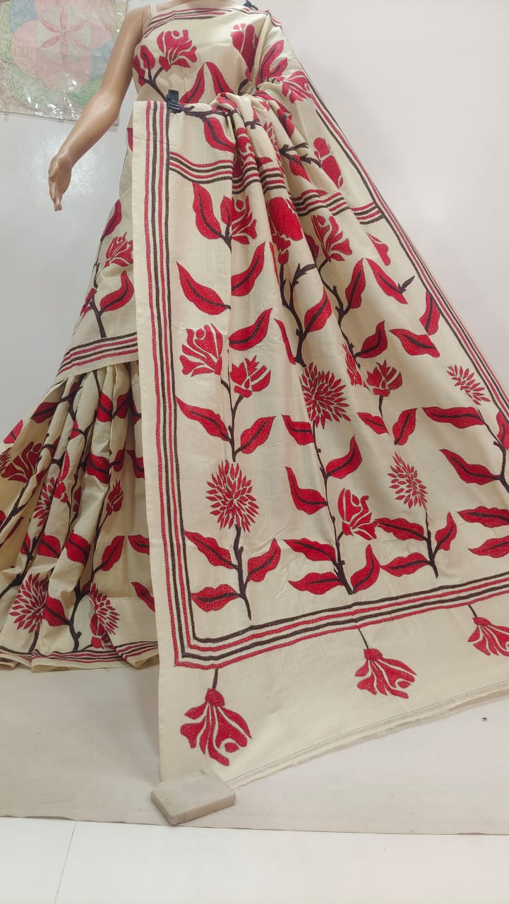 Pure Tassor kanthastich
with bp
Silk mark certified