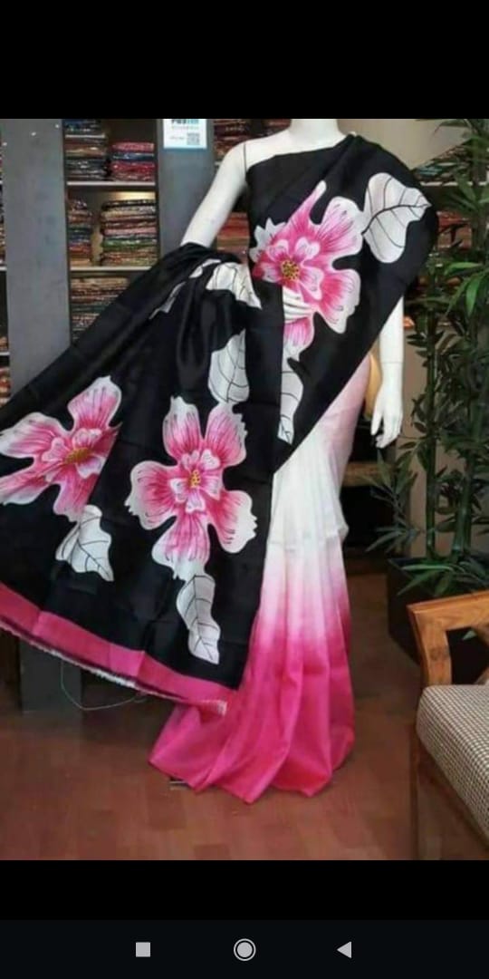 Adikala | Murshidabad Silk Batik Sarees