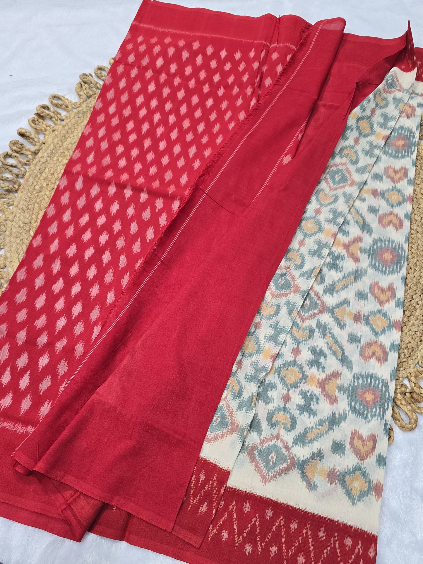 Ibadat | Pochampalli Cotton Ikat Saree