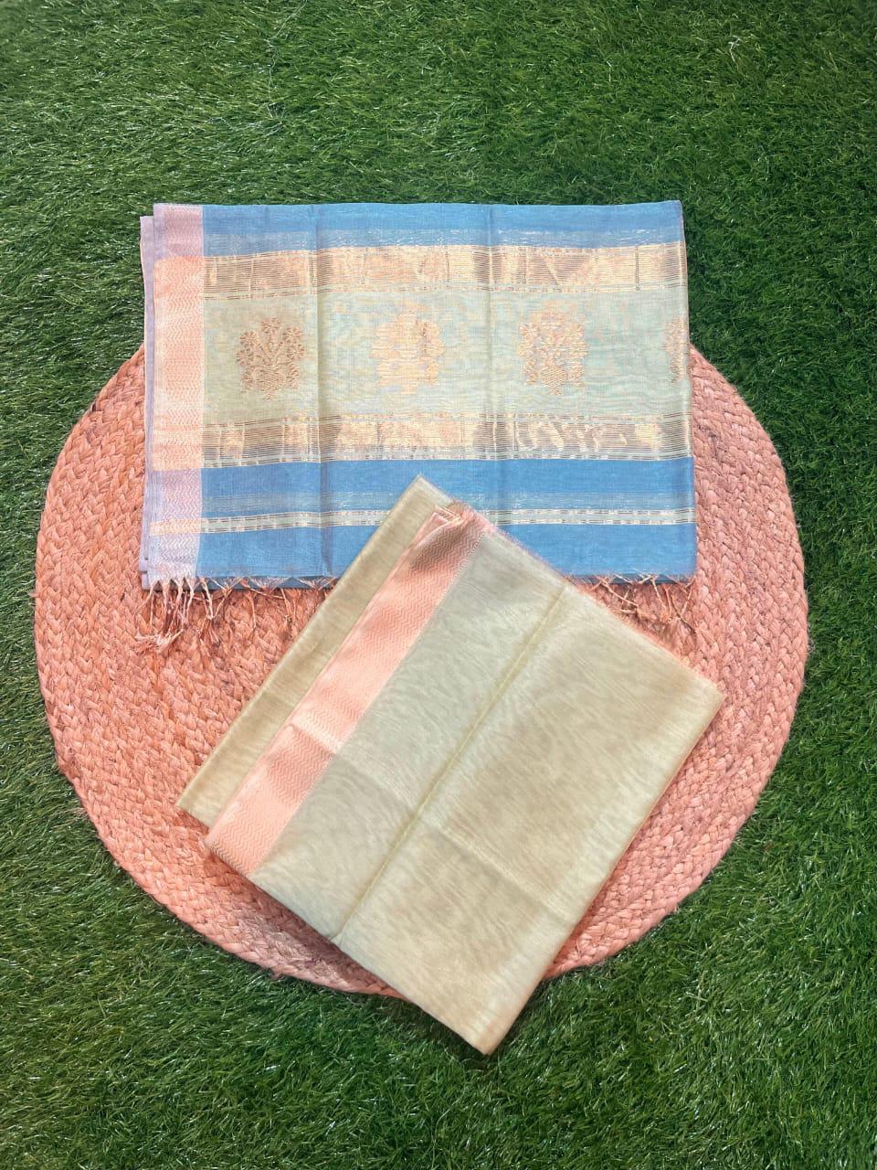 Charusree | Maheshwari fabric set ( Top & dupatta)