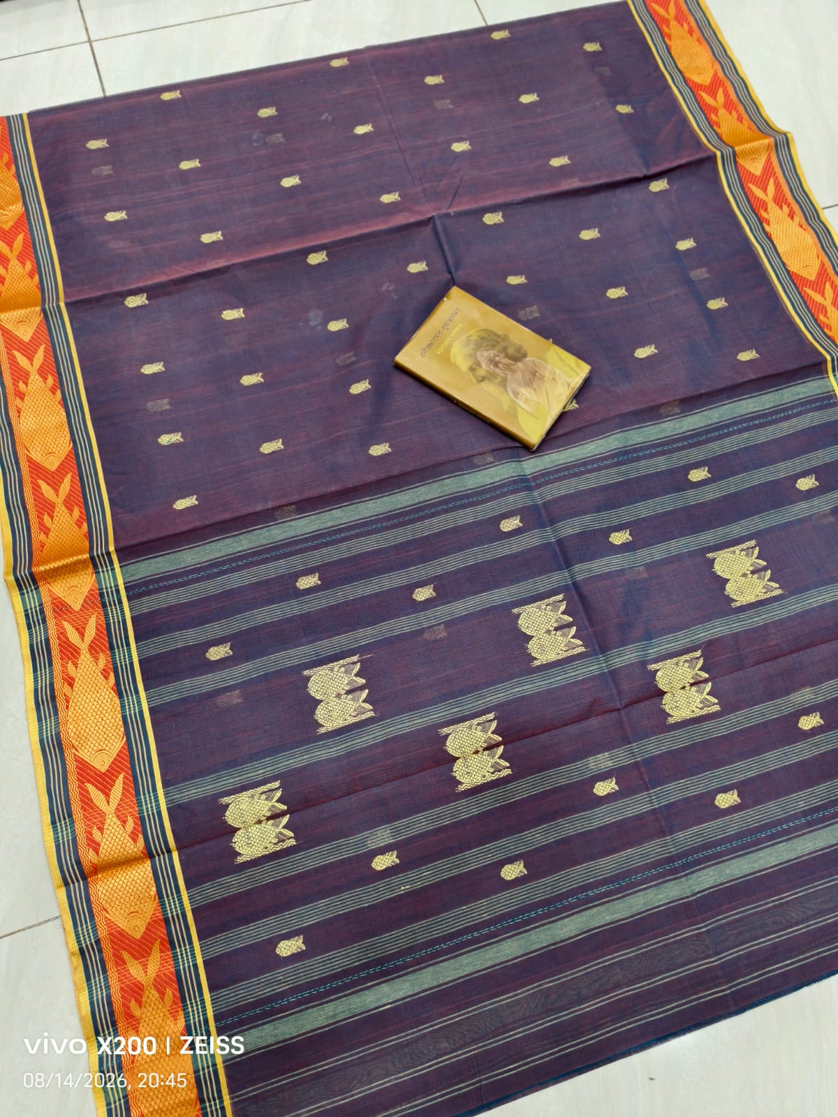 Pure taant cotton jamdani
No bp