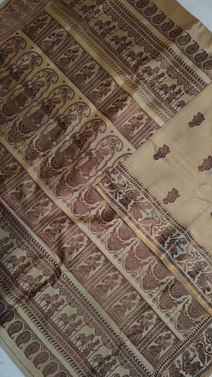 Baluvana | Meenakari baluchari saree