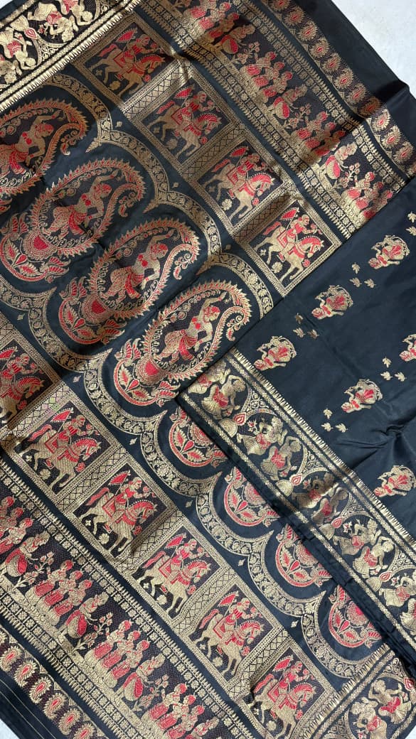 Swarnachari saree.
With silkmark.
Material silk with bp.