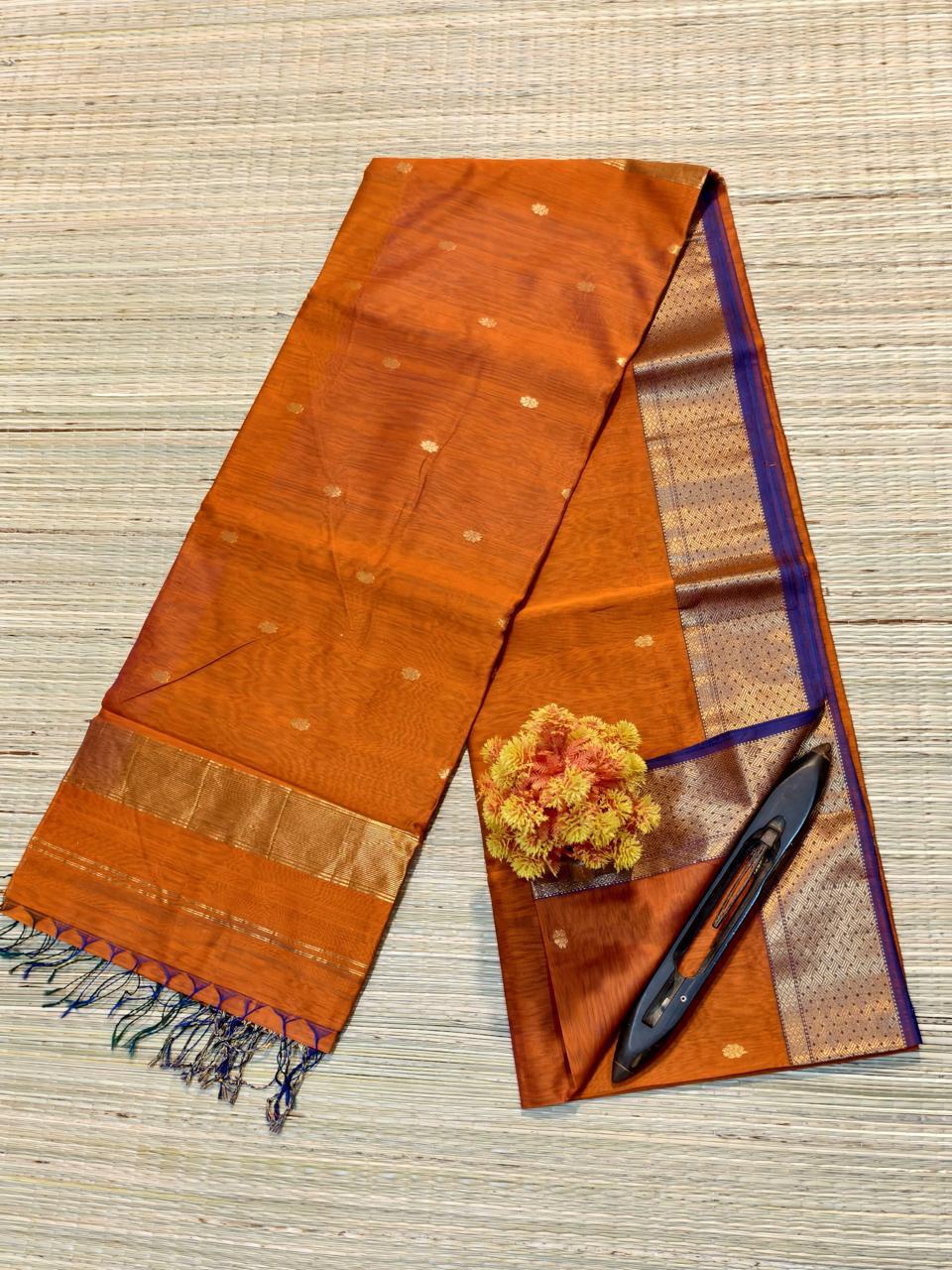 Muneer | Cotton Silk Maheshwari