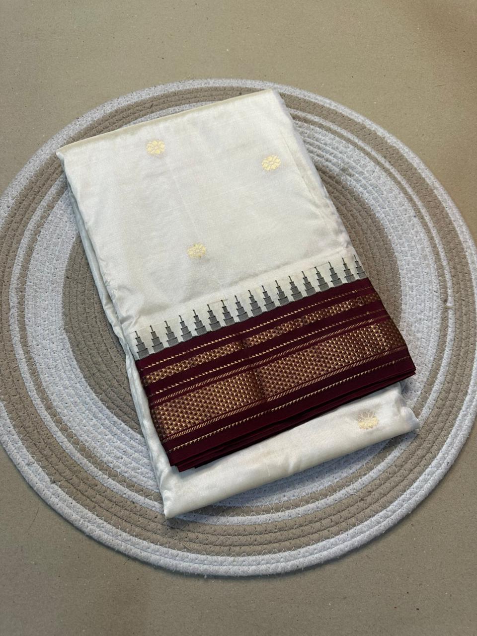 Ilangiliya| Pure Silk Ilkal Saree