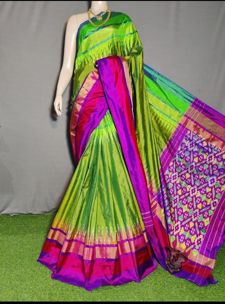 Indulekshya | Pochampally Ikkat silk saree