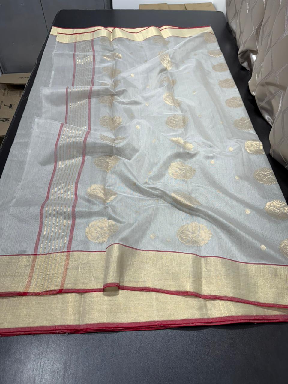 Chandrasaara | Cotton Silk Chanderi Saree